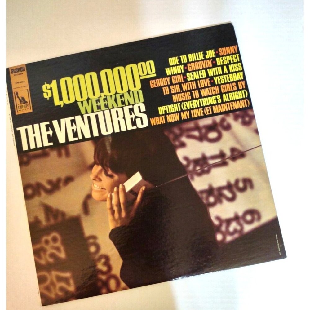 The Ventures $1,000,000 Weekend Vinyl Record LP Album 60s Vintage
